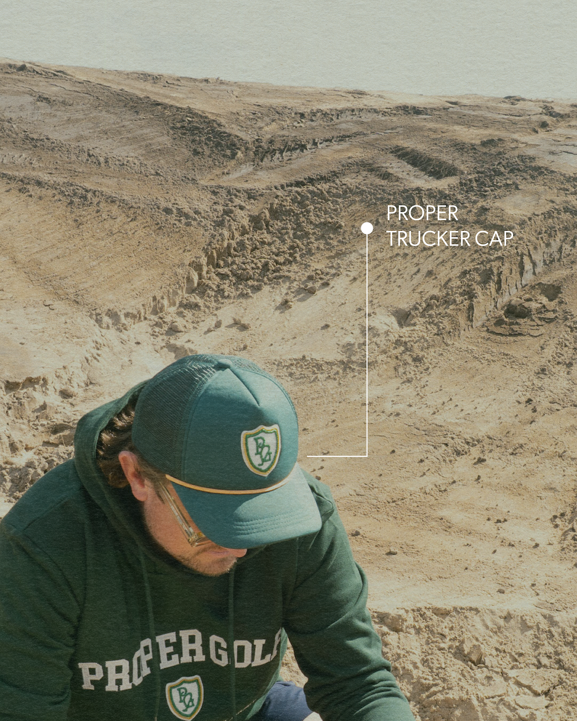 Proper Green Snapback Cap