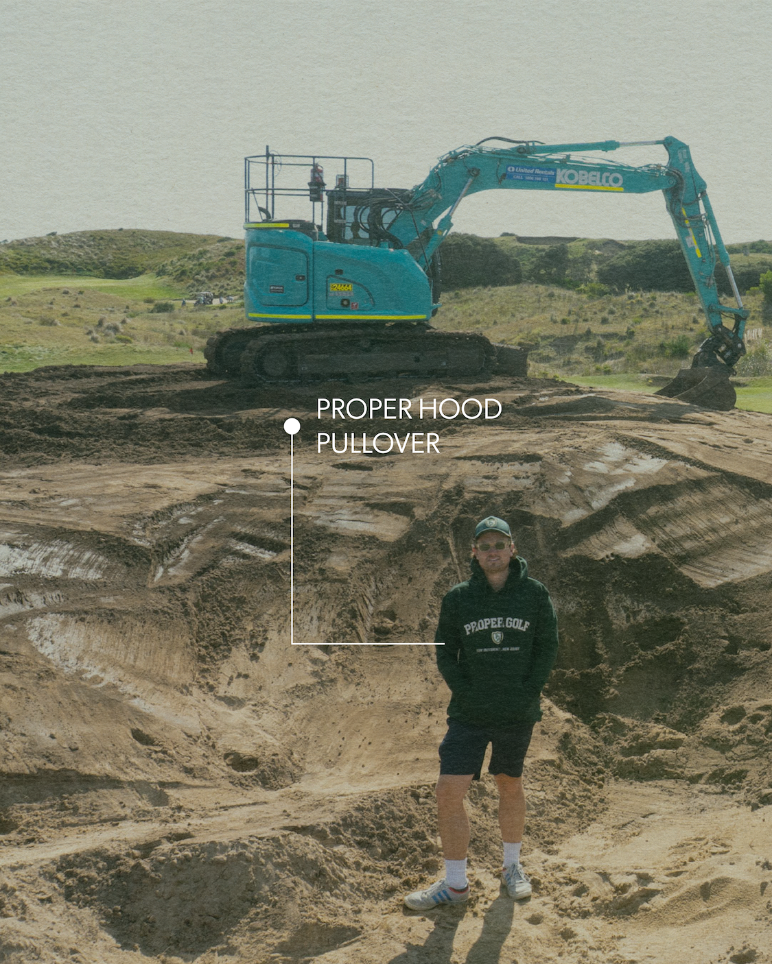 Proper Golf Hooded Sweatshirt