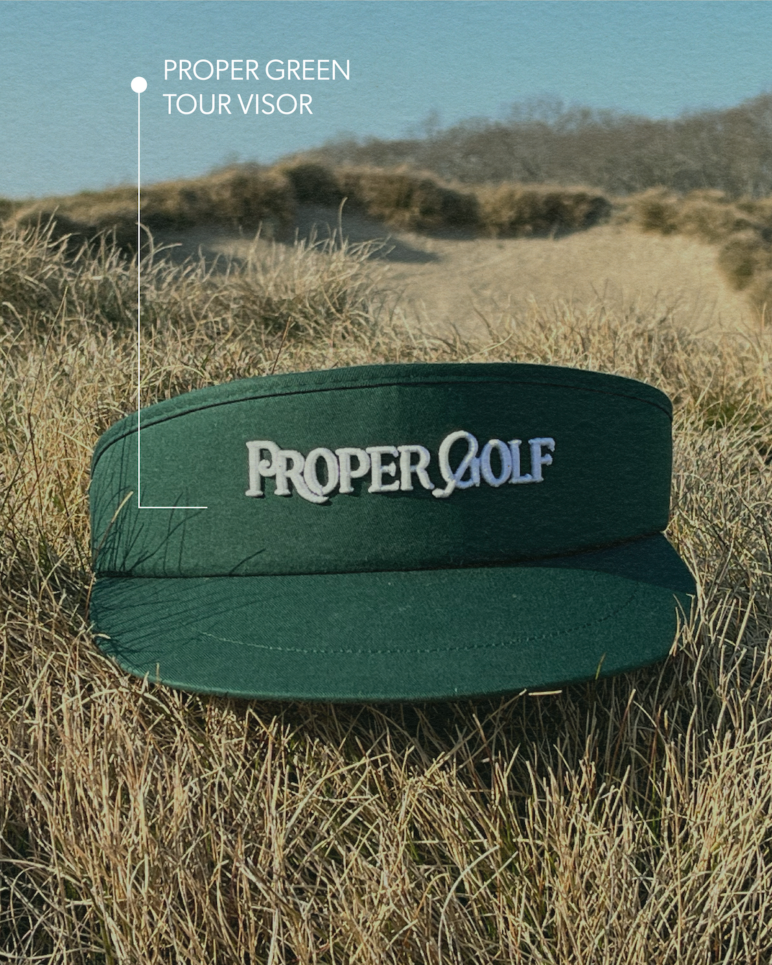 Classic Green Proper Visor