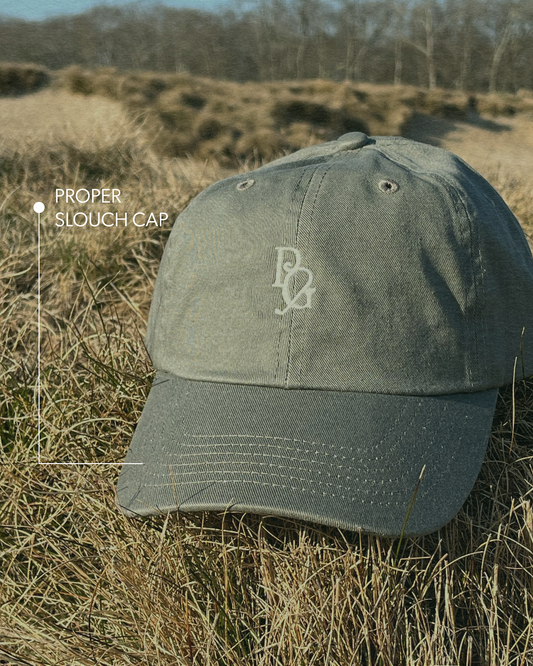 Proper Moss Green Cap
